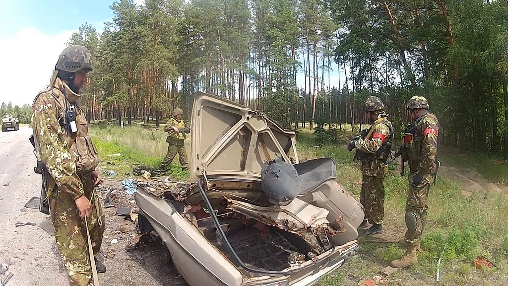 In the east of Ukraine, in the area where the anti-terrorist operation took place, work continues on the search and disposal of explosive objects.