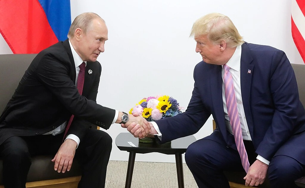 With President of the United States Donald Trump 2019