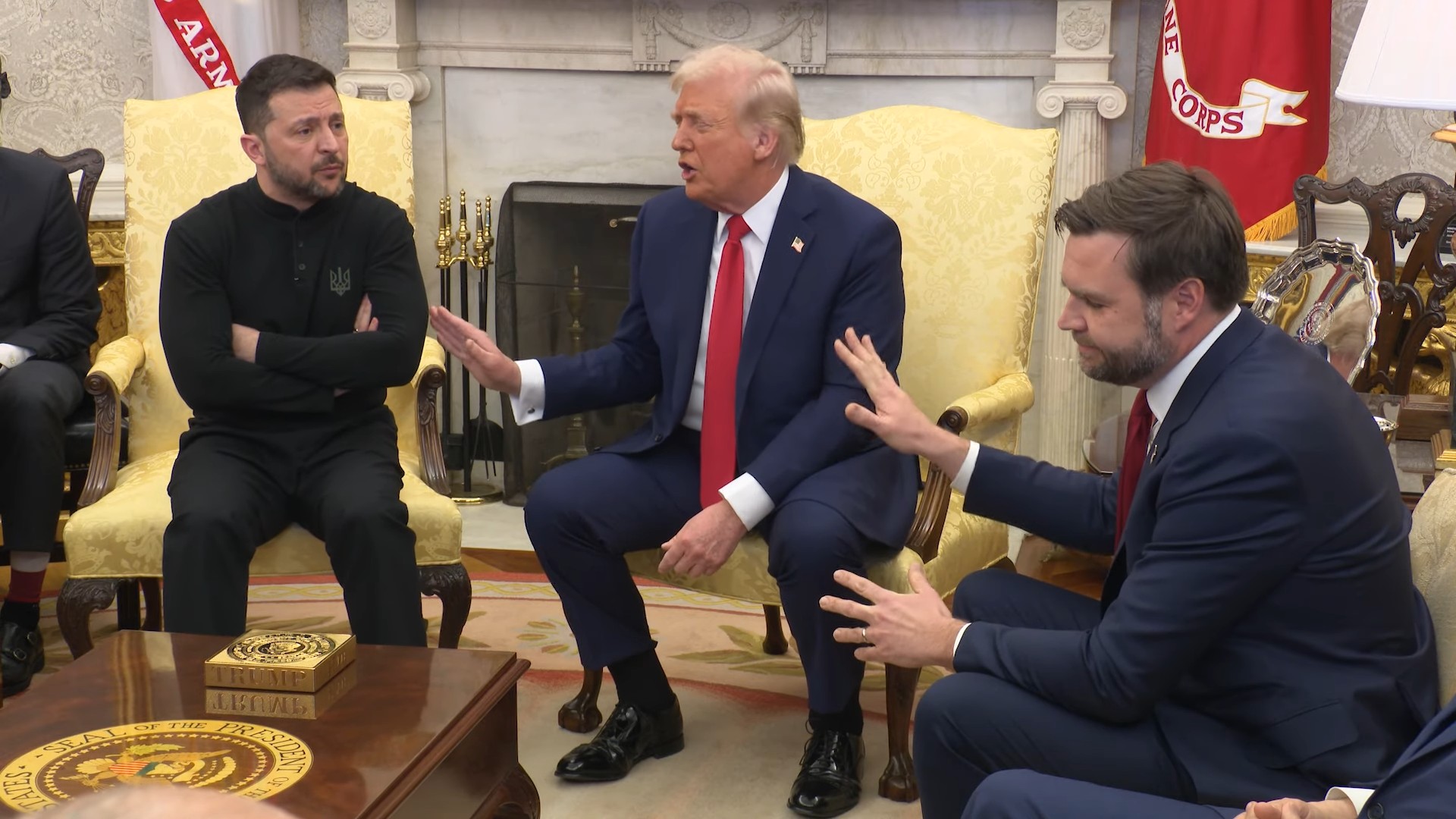 President Trump and Vice President JD Vance clash with Ukrainian President Zelenskyy during meeting in Oval Office on Feb. 28, 2025