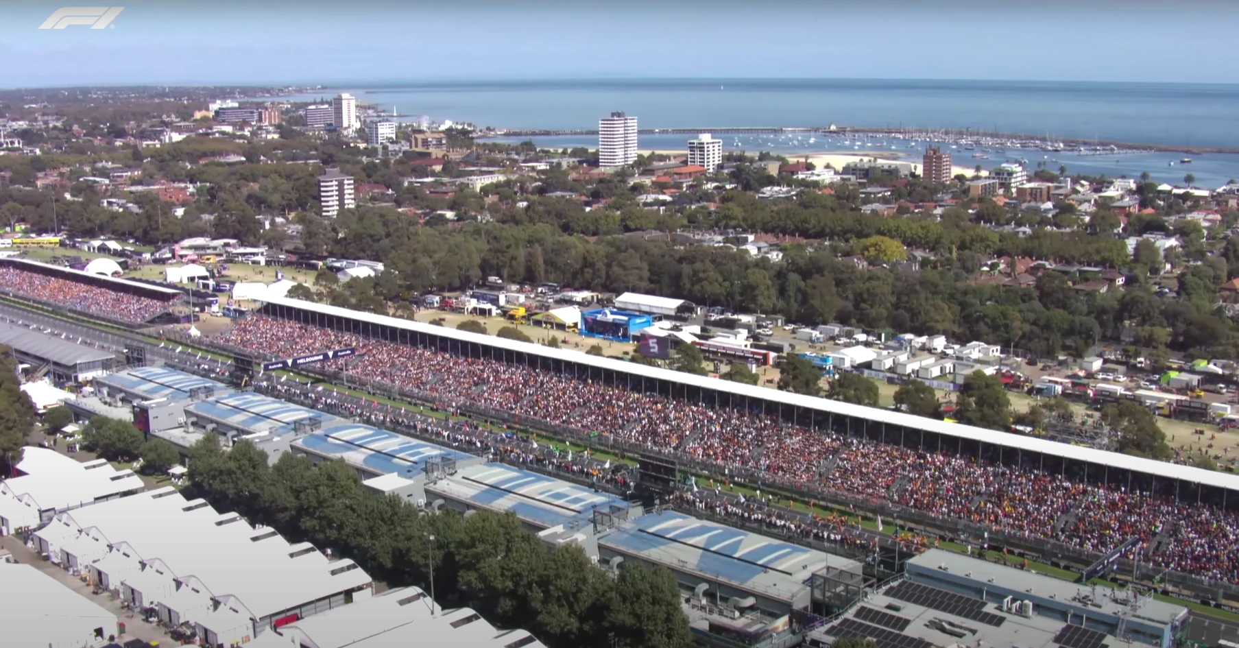 F1 Melbourne 2025 raceway