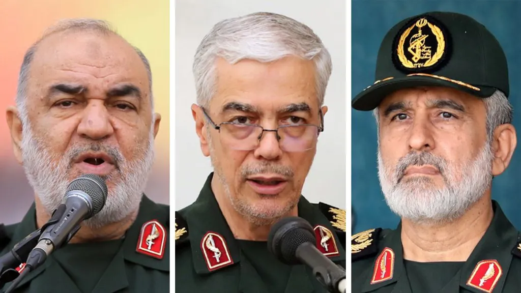 Iran Top Generals Killed in Operation Rising Lion
